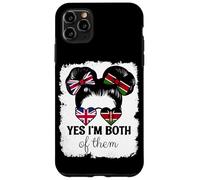 Yes Im Both of Them Britain and Kenya Mix Girl Heritage Case for iPhone 11 Pro Max