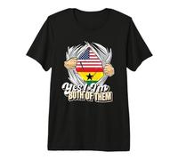 Yes! I'm Both of Them Dual Citizenship Ghana Premium T-Shirt