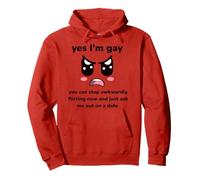 yes I'm gay you can stop awkwardly flirting now Pullover Hoodie