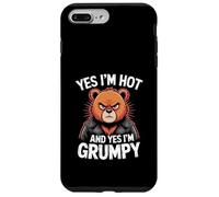 Yes I'm Hot And Yes I'm Grumpy Bear Attitude Case for iPhone 7 Plus/8 Plus
