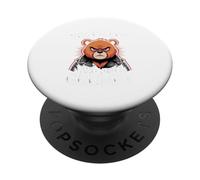Yes I'm Hot And Yes I'm Grumpy Bear Attitude PopSockets Adhesive PopGrip