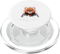 Yes I'm Hot And Yes I'm Grumpy Bear Attitude PopSockets PopGrip for MagSafe