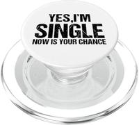 Yes, I'm single, now is your chance PopSockets PopGrip for MagSafe