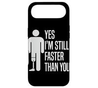 Yes I'm Still Faster Than You Amputee Leg Prosthetic Leg Case for iPhone Air