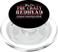Yes, I'm the Crazy Redhead Everyone Warned You About PopSockets PopGrip for MagSafe