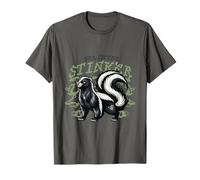 Yes I'm the Stinker Funny Skunk Design for Sarcastic Animal T-Shirt