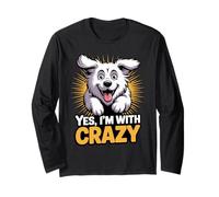Yes, I'm with Crazy Cartoon Pet Dog Breed Cute LGD PYR Long Sleeve T-Shirt