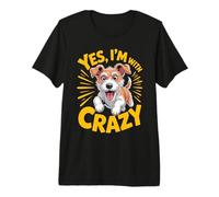 Yes, I'm with Crazy Cartoon Pet Wire Dog Breed Fox Terrier Premium T-Shirt