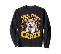 Yes, I'm with crazy Cartoon Pet Wire Dog Breed Fox Terrier Sweatshirt