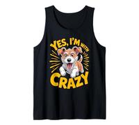 Yes, I'm with Crazy Cartoon Pet Wire Dog Breed Fox Terrier Tank Top
