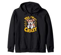 Yes, I'm with crazy Cartoon Pet Wire Dog Breed Fox Terrier Zip Hoodie