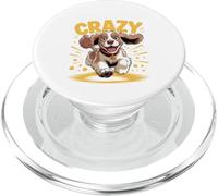 Yes I'm with Crazy Cute Breed Pet Dog Funny Cocker Spaniel PopSockets PopGrip for MagSafe