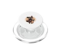 Yes I'm with Crazy Dog GSD Funny Alsatian K9 German Shepherd PopSockets PopGrip for MagSafe