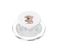 Yes I'm with Crazy Dog Smart Breed Funny Family Cute Poodle PopSockets PopGrip for MagSafe