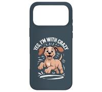 Yes Im with Crazy Hungarian Pointer Hunting Dog Funny Vizsla Case for iPhone 17 Pro Max