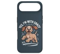 Yes Im with Crazy Hungarian Pointer Hunting Dog Funny Vizsla Case for iPhone Air