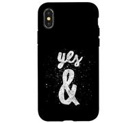 Yes & Improvisation Rule For Improv Actors Case for iPhone X/XS