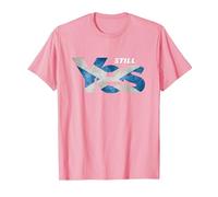 YES Indy Ref 2 T-Shirt - Scotland Scottish Independence SNP T-Shirt, Men, Pink, Large