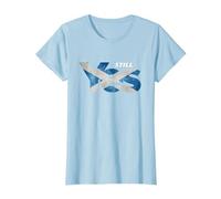 YES Indy Ref 2 T-Shirt - Scotland Scottish Independence SNP T-Shirt, Women, Baby Blue, Small