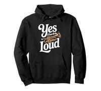 Yes It Has To Be Loud Trumpet Player Brass Band Pullover Hoodie