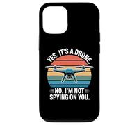 Yes It’s A Drone Not Spying Funny Pilot Design Case for iPhone 12/12 Pro