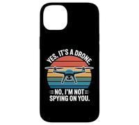 Yes It’s A Drone Not Spying Funny Pilot Design Case for iPhone 14 Plus