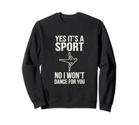 Yes Its a Sport Funny Pole Dance Dancer Humor Sweatshirt