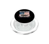 Yes It's Loud That's The Point Airboat Funny Airboating PopSockets PopGrip for MagSafe