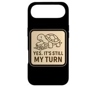 Yes It's Still My Turn Funny Slow Turtle Playing Boardgames Case for iPhone Air