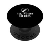 Yes I've Seen The Light Fiber Optic Technicians Optical Tec PopSockets Adhesive PopGrip
