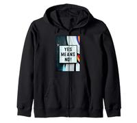 Yes Means No Zip Hoodie