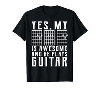 Yes My Dad is Awesome and He Plays Guitar T-Shirt
