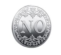 Yes No Decision Maker Coin | Metal Commemorative Coin | Decision Maker Lucky Coin, Commemorative Coin, Collectible Coin, Choice Coin for Collector, Friends