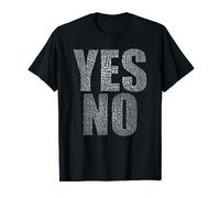 Yes No Undecided Maybe Don't Care Perhaps #YesNo T-Shirt