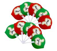Yes No Voting Boards Pack of 10 Double Sided Yes and