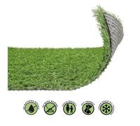 Yes-Online Artificial Grass 1X4M Garden Outdoor Green Fake Lawn Astro Turf 20mm Pile Thick