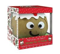 Yes-Online Christmas Pudding Pass The Parcel Novelty Fun Family Kids Xmas Crackers Game