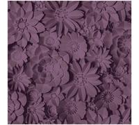 Yes-Online Fine Decor Dimensions Floral Purple Wallpaper Washable Peelable Paste The Paper