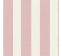 Yes-Online Fine Decor Textured Stripe Pink Wallpaper Paste The Paper Washable Stripes