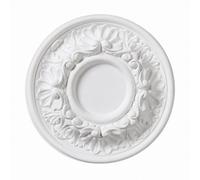 Yes-Online M70 Ceiling Rose - Medallion Lightweight Resin Ornate Decor Classic Paintable Ceiling Centre 20Cm