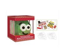 Yes-Online Pass The Parcel Christmas Brussels Sprout Novelty Gift Family Game (8 Prizes) Xmas Party Activity