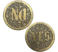 Yes or No Challenge Coin Double-sided Decision Making Coin Vintage Souvenir Coin Commemorative Collection Coin