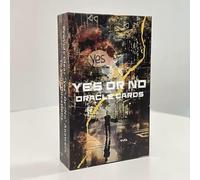 Yes or No Oracle Cards, 56-Card Tarot Deck for Divination and Fortune Telling, 12 x 7 cm