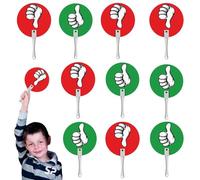 Yes or No Paddles, Teacher Paddles, 10pcs Classroom Voting Paddles Teacher Classroom Event Supplies Green Red Yes or No Paddles for School Student