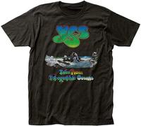 Yes Progressive Roll Band Group Tales Reprint Mens T Shirt XL Black