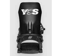 YES Rebel 2026 Snowboard Bindings pitch black S