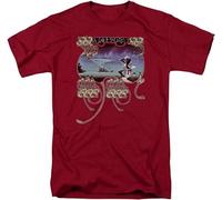 Yes Rock Band Yessongs Adult T-Shirt Maroon Mens