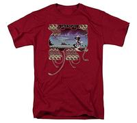 Yes Rock Band Yessongs Adult T-Shirt Maroon Red XL