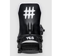 YES Select 2026 Snowboard Bindings pitch black L