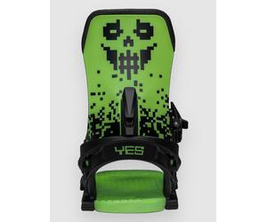 YES Select Eiki 2027 Snowboard Bindings eiki green glow L